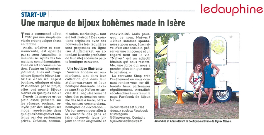 Bijoux Naives Dauphine Libere