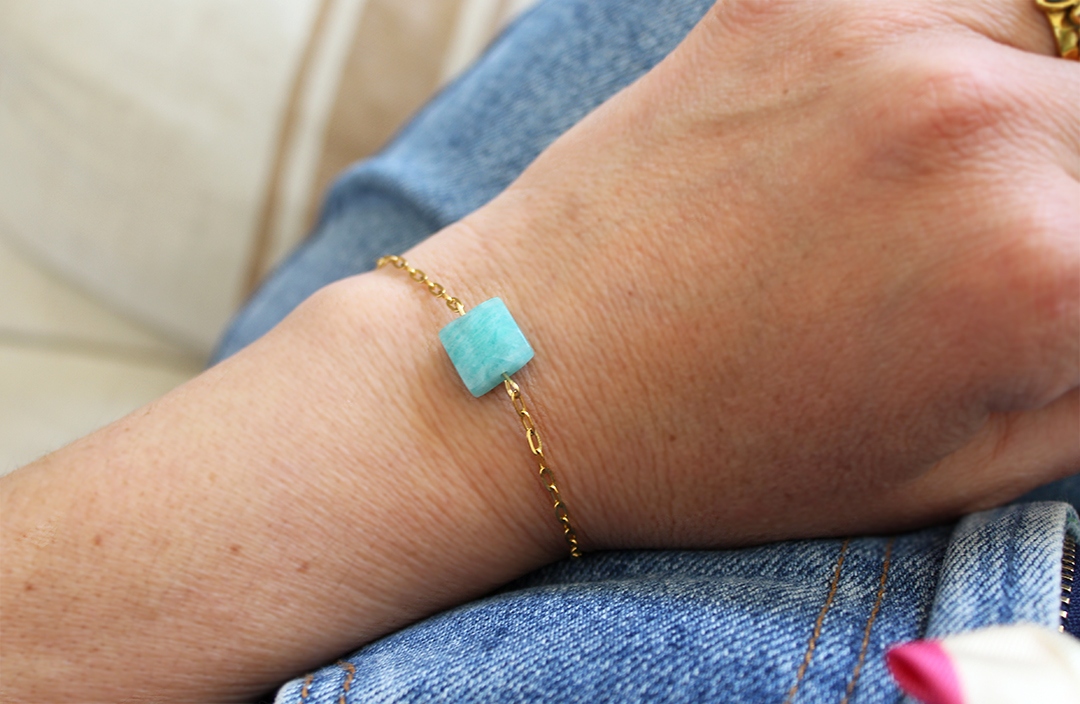 bracelet turquoise boheme